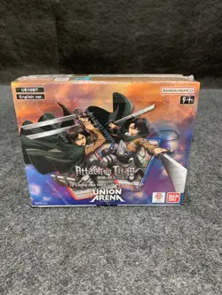 BANDAI Union Arena Card Game: Booster Box Attack on Titan UE10BT, 2800354 - Image 1