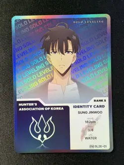 Solo Leveling Mapniverse Sung Jinwoo ULTIMATE CARD LOT HR UR SR NAME TAG 15 CARD - Image 3