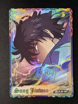 Solo Leveling Mapniverse Sung Jinwoo ULTIMATE CARD LOT HR UR SR NAME TAG 15 CARD - Image 5