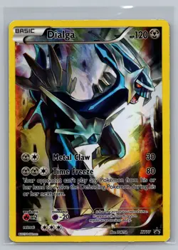 Dialga XY77 Holo Mythical Black Star Promo Pokemon Card - Image 1