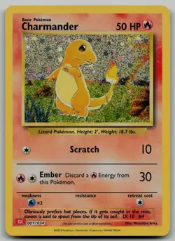 Charmander Classic Collection Trading Card Game Classic 001/034 NM - Image 1
