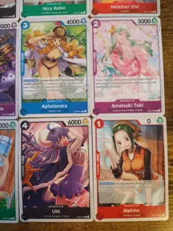 One Piece CCG Waifu 12 Card Lot - Beautiful Anime Waifu Cards Nico Robin Ulti - Image 3