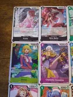 One Piece CCG Waifu 12 Card Lot - Beautiful Anime Waifu Cards Nico Robin Ulti - Image 5