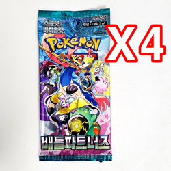 8(4+4)PACKS Surging Sparks Journey Together + Random Pokemon Card Booster KOREAN - Image 3