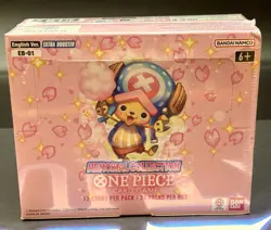One Piece Card Game EB-01 Memorial Collection Booster Box English Sealed - Image 1
