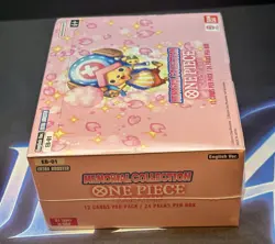 One Piece Card Game EB-01 Memorial Collection Booster Box English Sealed - Image 2