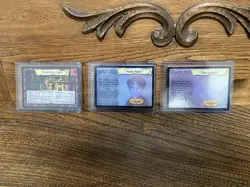 Harry Potter Holo Cards Lot (3) Ron Weasley Base #8 WOTC TCG 2001 Rookie Card RC - Image 1