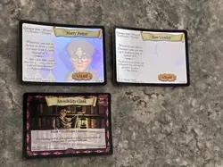 Harry Potter Holo Cards Lot (3) Ron Weasley Base #8 WOTC TCG 2001 Rookie Card RC - Image 5