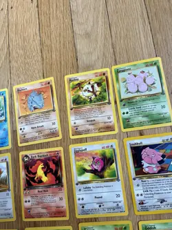 Pokemon 1st edition lot - 17 vintage cards Jungle Rocket Eevee Rapidash Mint - Image 3