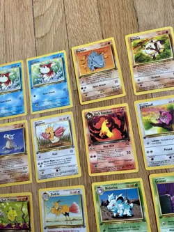 Pokemon 1st edition lot - 17 vintage cards Jungle Rocket Eevee Rapidash Mint - Image 5