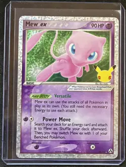 Mew ex 88/92 - Pokemon Celebrations 25th Anniversary Classic Collection Card - Image 1