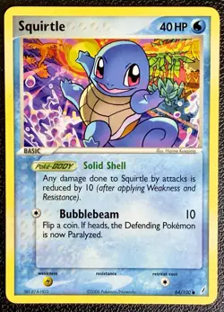 101 Pokemon Card Lot VINTAGE Shadowless Squirtle EX Era Neo Base Set LP + &Case - Image 5