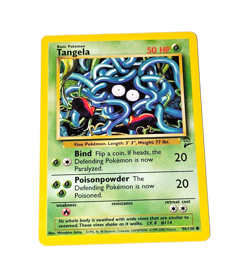 Pokemon TCG Tangela Base Set 2 96/130 WOTC 2000 Common English Vintage Card - Image 1