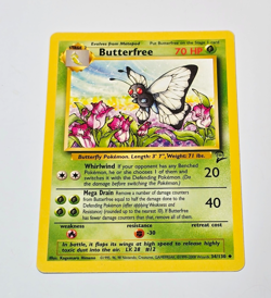 Pokemon TCG Butterfree Base Set 2 34/130 WOTC 2000 Uncommon English Vintage Card - Image 1
