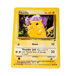 Pokemon TCG Pikachu Base Set 2 87/130 WOTC 2000 Common English Vintage Card - Image 1