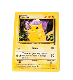 Pokemon TCG Pikachu Base Set 2 87/130 WOTC 2000 Common English Vintage Card - Image 1