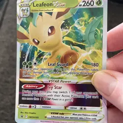 Leafeon VSTAR 2022 Pokemon TCG SWSH 195 Promo Ultra Rare Holo Card NM/M - Image 1