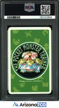 Pokemon 1996 Flareon 136 9 Of Clubs Pokemon Green Playing Card Japanese PSA 10 - Image 2