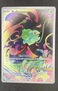 Bulbasaur - (Mega Evolution Stamped) 133/132 Miscellaneous Cards & Products Holo - Image 1
