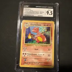 Pokemon Charmeleon 002/034 Trading Card Game Classic Holo CGC 9.5 English 2023 - Image 1