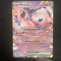 Mew EX 151/165 English Pokemon Scarlet & Violet 151 Card NM - Image 1