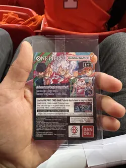 One Piece Card Game Monkey D. Luffy Promo US Voyage College Basketball 2026 Holo - Image 2