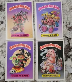 Mixed Vintage 1980's Garbage Pail Kids Trading Card Bundle (Set Of 27) - Image 1