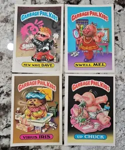 Mixed Vintage 1980's Garbage Pail Kids Trading Card Bundle (Set Of 27) - Image 2