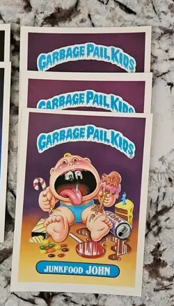 Mixed Vintage 1980's Garbage Pail Kids Trading Card Bundle (Set Of 27) - Image 5