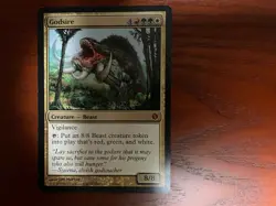 MTG Godsire CARD SINGLE USED EXCELLENT CONDITION SEE PHOTOS - Image 1