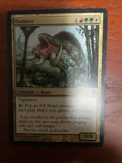 MTG Godsire CARD SINGLE USED EXCELLENT CONDITION SEE PHOTOS - Image 2