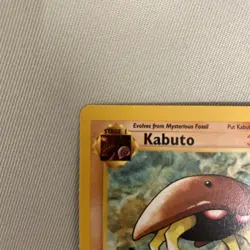 Kabuto 1st Edition Fossil Set 50/62 Pokemon WOTC Common Card NM Vintage English - Image 5