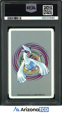 Pokemon 2000 Nidorino 033 3 Of Hearts Silver Playing Card Japanese PSA 10 - Image 2