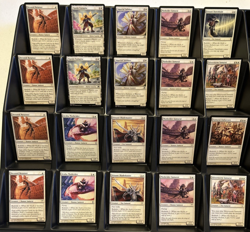 MTG 40-Card Deck Pack – (Mono White Samurai + ‘Jujitsu’ Tricks) | Just Add Lands - Image 1