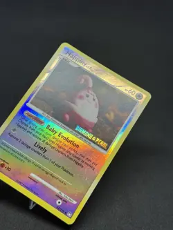 Pokemon TCG Diamond & Pearl Happiny 52/123 Stamped Reverse Holo Card - Image 2