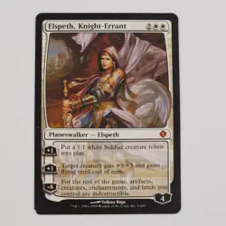 MTG Elspeth, Knight-Errant - MP Modern Masters Magic The Gathering Planeswalker - Image 1