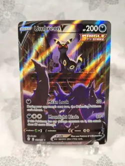 Pokemon Card - Umbreon V #189/203 SWSH Evolving Skies Alt Art Illustration NM - Image 3