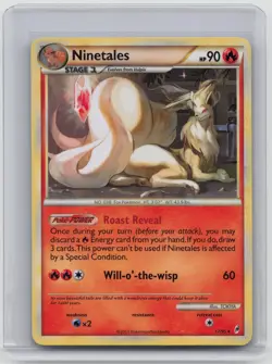 Ninetales #17 Pokemon Call of Legends Non-Holo Pokemon Card - Image 1