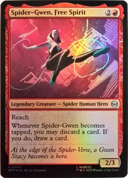Spider-Gwen, Free Spirit Marvel's Spider-Man Foil - Image 1