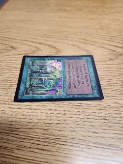 Magic the Gathering MTG Beta Wild Growth LP - Image 4