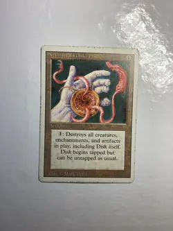 Nevinyrral's Disk 1994 Revised Edition MTG - Image 1
