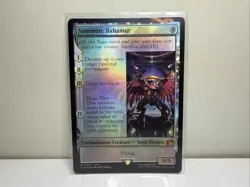 Summon: Bahamut - Final Fantasy Magic: the Gathering - Foil - Mythic - Image 1
