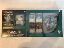 MTG Magic The Gathering - Lord of the Rings Deluxe Commander Kit - Elven Council - Image 1
