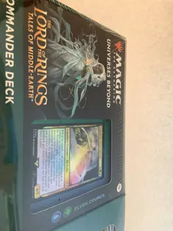 MTG Magic The Gathering - Lord of the Rings Deluxe Commander Kit - Elven Council - Image 4