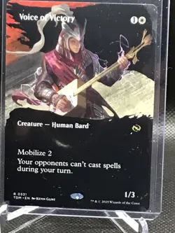 2025 MTG - Voice of Victory - Borderless #331 Tarkir Dragonstorm NP - Image 1