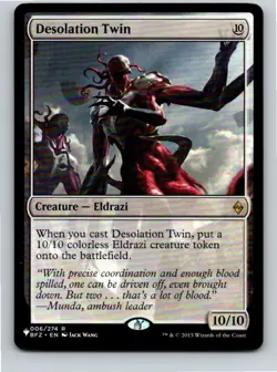 Magic the Gathering Desolation Twin The List - Battle for Zendikar MTG Free Ship - Image 1