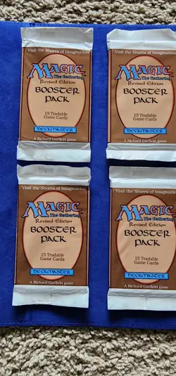 Magic The Gathering REVISED EDITION New Sealed Booster Pack MTG - Image 3