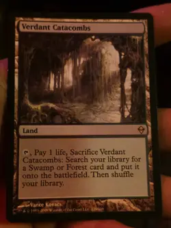Verdant Catacombs Zendikar Regular - Image 1