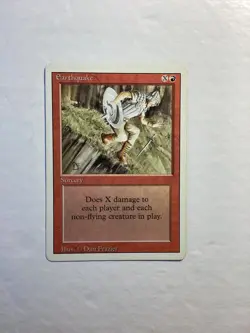 Earthquake 1994 Revised Edition MTG - Image 1