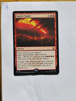 Sozin's Comet Avatar: The Last Airbender-Mythic-Red-NM - Image 1